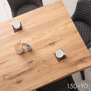 ダイニングテーブル 単品 150 × 90 オーク 4人掛け 天然木 木製 長方形 ダイニング テーブル 食卓テーY マーケット